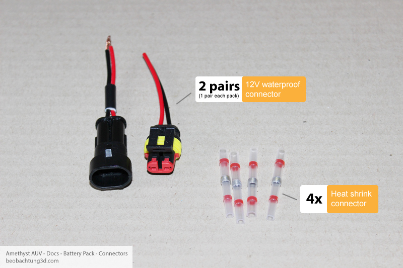 Battery Pack 12V connectors