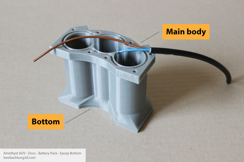 Amethyst AUV Battery Epoxy Bottom