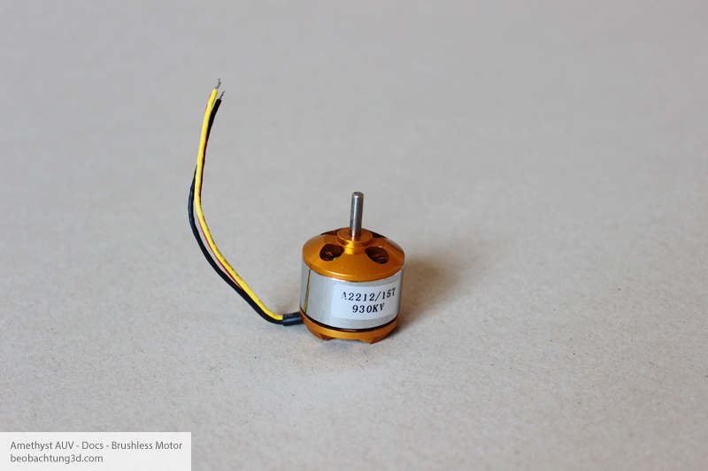 Amethyst AUV Brushless motor