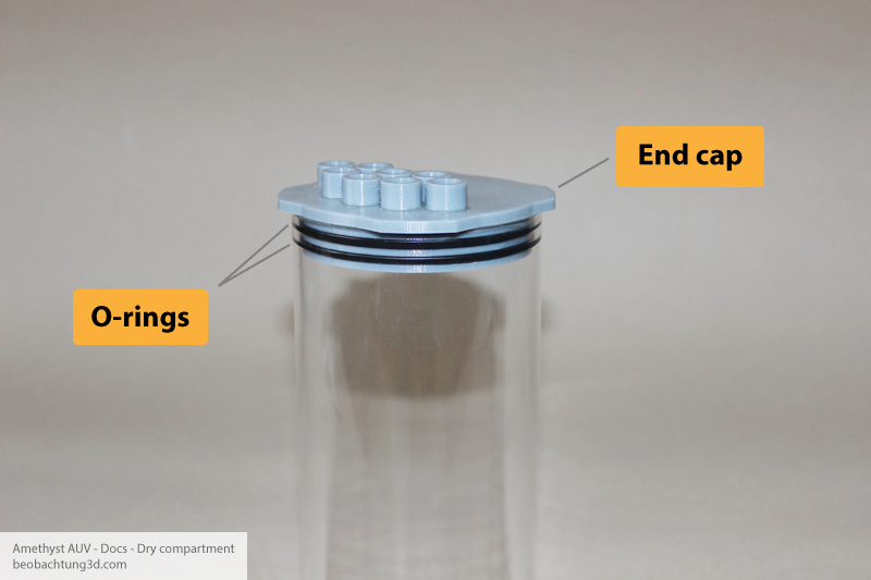 Amethyst AUV Enclosure - Sealing